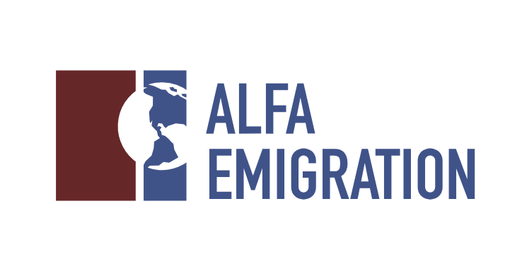 Alfa Emigration логотип